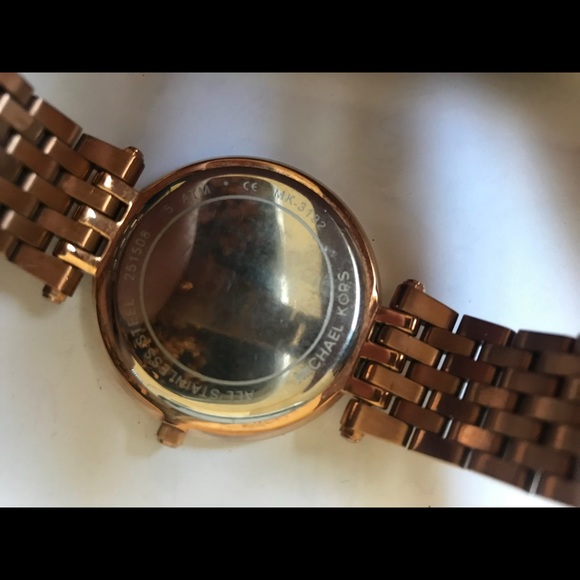 Michael Kors darci rose gold watch 3192 - Picture 3 of 4